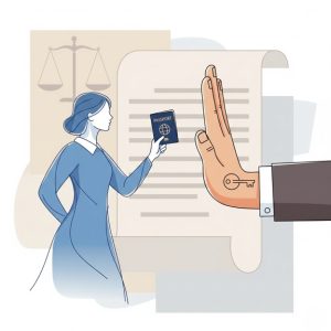حکم خروج زن از کشور بدون اجازه شوهر