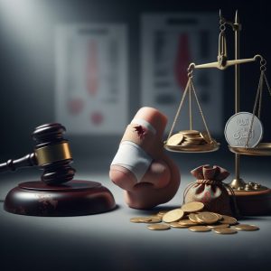 دیه قصور پزشکی بینی