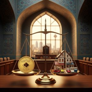 آیا در فرض تعلق اجرت المثل به زوجه شرط تنصیف دارایی اجرا می شود؟