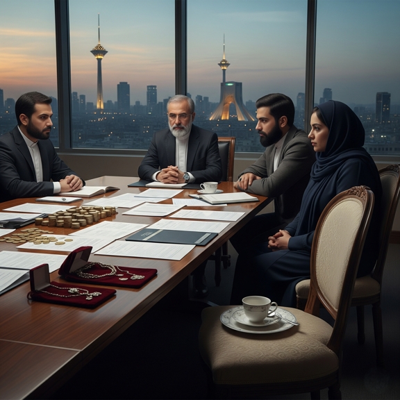 تقسیم ارث بدون حضور یکی از وراث